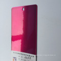 Фиолетовое глянцевое металлическое порошковое покрытие из полиэстера